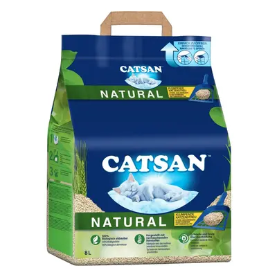 Lettiera Catsan Natural - 8 L (ca. 4,4 kg)