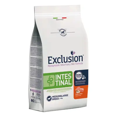 Multipack risparmio! 2 x 12 kg Exclusion Diet Crocchette per cani - Intestinal Maiale & Riso