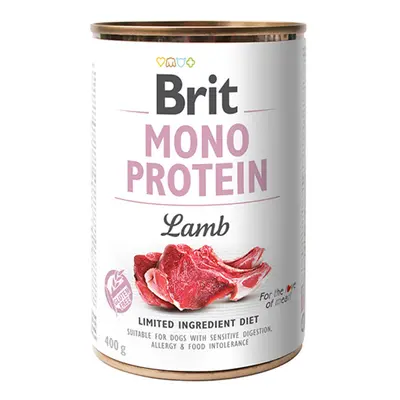 Brit Mono Protein 6 x 400 g Alimento umido per cani - Agnello