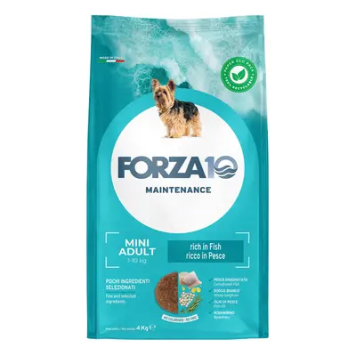 Multipack risparmio! 2 x Forza10 Maintenance Dog Crocchette cane - 2 x 4 kg Mini Adult Pesce