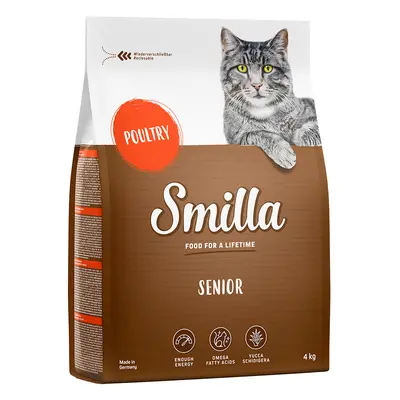 Smilla Senior Pollame Crocchette per gatti - 4 kg