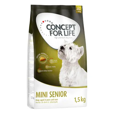 Concept for Life Mini Senior Crocchette per cani - 1,5 kg