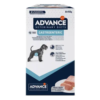 Advance Veterinary Diets Dog Gastroenteric Alimento umido per cani - Set %: 16 x 150 g