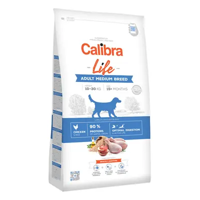 Calibra Dog Life Adult Medium Breed Pollo - Set %: 2 x 12 kg