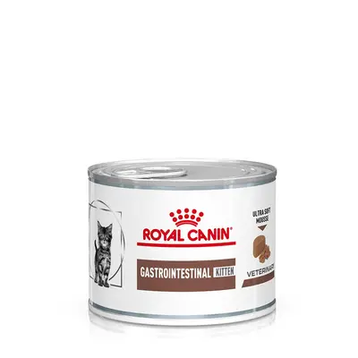 Royal Canin Feline Gastrointestinal Kitten Ultra Soft Mousse Veterinary gatto - Set %: 48 x 195 