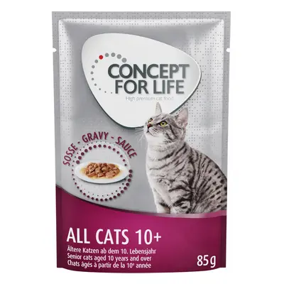 Concept for Life All Cats 10+ - in salsa - Set %: 24 x 85 g