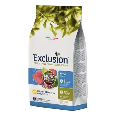 Set Risparmio! 2 x Exclusion Mediterraneo - 2 x 12 kg Adult Medium Tonno