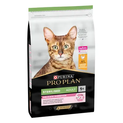 PURINA PRO PLAN Sterilised Adult 1+ Delicate Digestion Crocchette per gatto - 10 kg