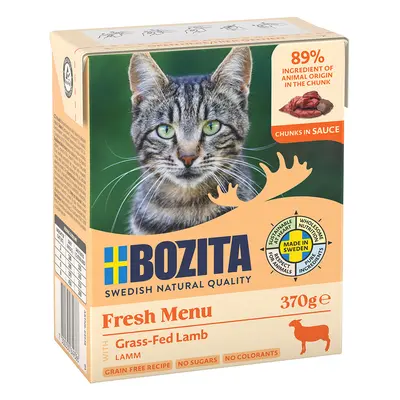 Bozita Tetra Bocconcini in salsa 6 x 370 g Umido per gatto - Agnello