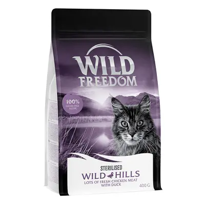 Wild Freedom Adult "Wild Hills" Sterilised Anatra - senza cereali per gatti - 400 g