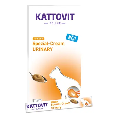 Kattovit Crema Speciale Urinary Alimento umido per gatti - Set %: 66 x 15 g con Pollo