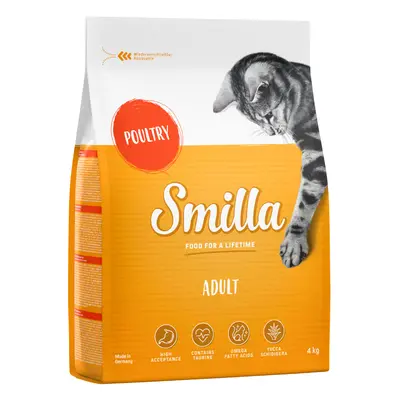 Smilla Adult Pollo Crocchette per gatti - 4 kg