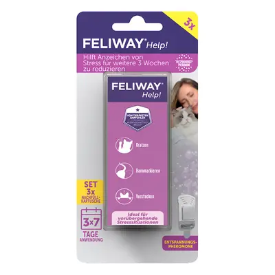 Diffusore per gatti Feliway® Help! - confezione: 3 cartucce da 340 mg