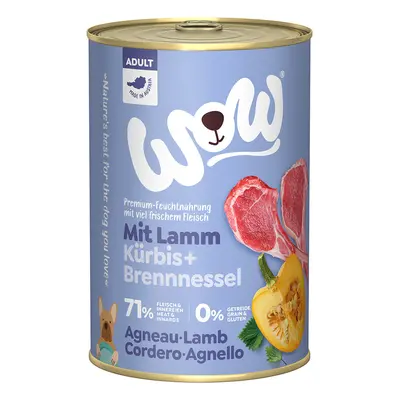 WOW Adult 6 x 400 g Alimento umido per cane - Agnello