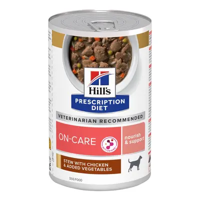 Hill's Prescription Diet On-Care con Pollo umido per cane - Set %: 24 x 354 g