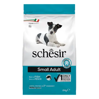 Schesir Small Adult con Pesce Crocchette per cane - 2 kg