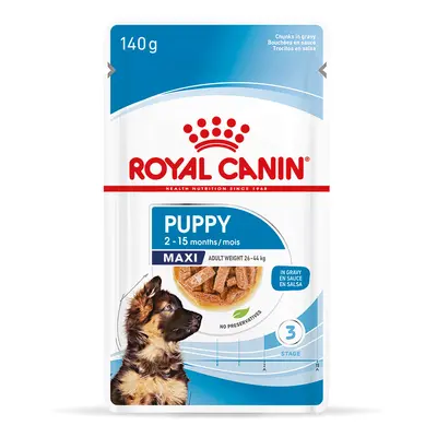 Royal Canin Maxi Puppy umido in salsa per cane - 10 x 140 g