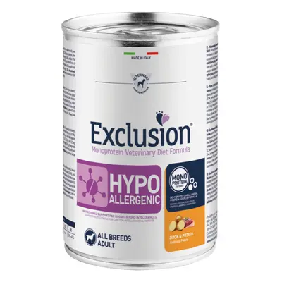 Exclusion Diet Hypoallergenic 24 x 400 g - Anatra & Patate