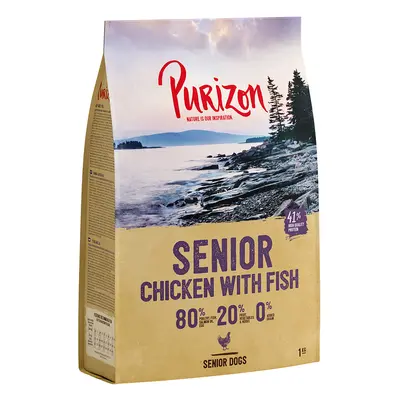 Purizon Senior Pollo con pesce - senza cereali - 1 kg