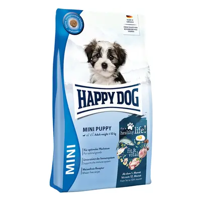 Happy Dog fit & vital Mini Puppy Crocchette per cane - Set %: 2 x 4 kg