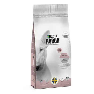 Multipack risparmio! 2 x Bozita Robur - Sensitive Single Protein Salmone & Riso (2 x 12,5 kg)