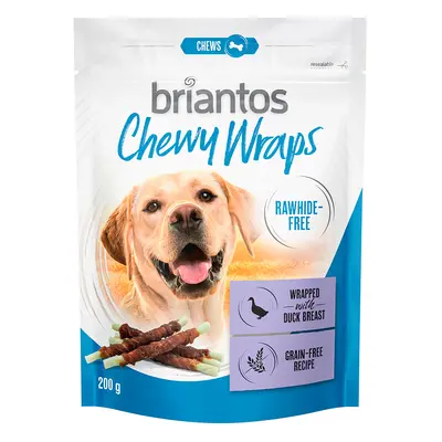 Briantos Chewy Wraps Snack per cane - 200 g Anatra