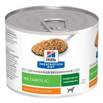 Hill's Prescription Diet Metabolic Weight Management Pollo umido per cane - Set %: 48 x 200 g