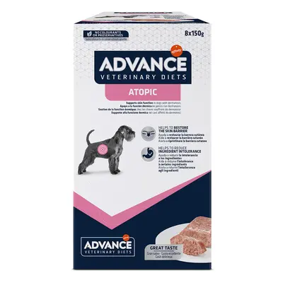 Advance Veterinary Diets Dog Atopic Alimento umido per cani - Set %: 16 x 150 g