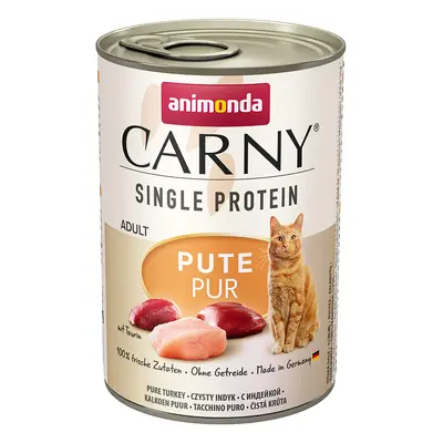 Animonda Carny Single Protein Adult 24 x 400 g - Tacchino puro