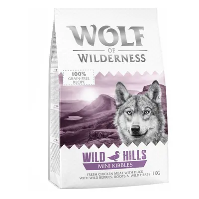 Wolf of Wilderness Mini "Wild Hills" - Anatra - 1 kg