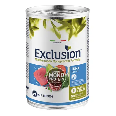 Exclusion Mediterraneo Adult 12 x 400 g - Tonno