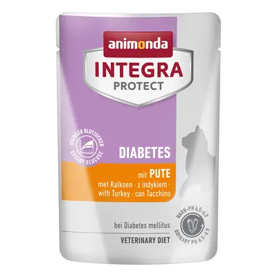 Multipack risparmio! Animonda Integra Protect Adult Diabetes 48 x 85 g - Tacchino