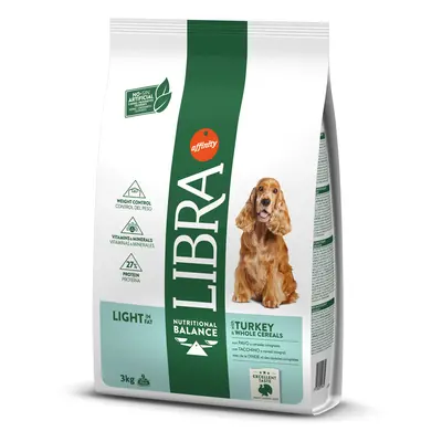 Libra Dog Light con Tacchino Crocchette per cane - 3 kg