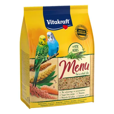 Vitakraft Menù Pappagallini Mangime per uccelli - 3 kg