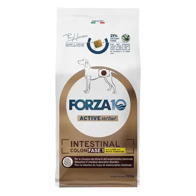 Forza10 Intestinal Colon Fase 1 con Agnello Crocchette cane - 10 kg