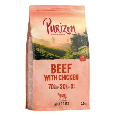 Purizon Adult Manzo & Pollo - senza cereali - 2,5 kg