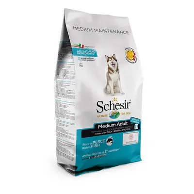 Schesir Dog Dry Medium Maintenance Pesce - Set %: 2 x 12 kg