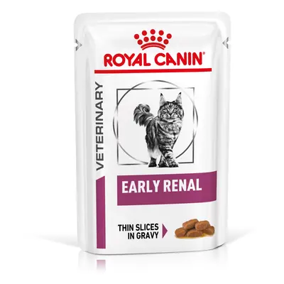 Royal Canin Early Renal Feline Veterinary umido gatto - Set %: 24 x 85 g