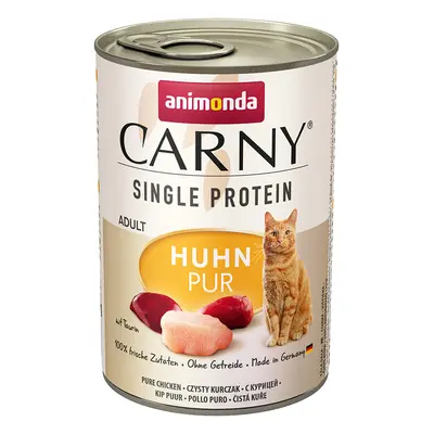 Animonda Carny Single Protein Adult 24 x 400 g - Pollo puro