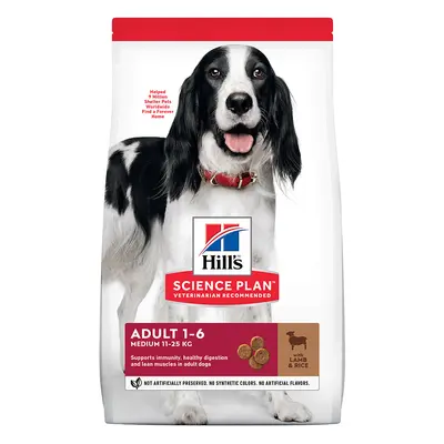 Hill's Science Plan Adult 1-6 Medium con Agnello e Riso - 18 kg