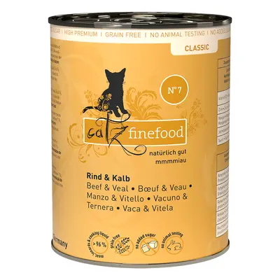 Catz finefood 24 x 400 g - Manzo & Vitello