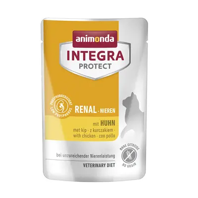 Animonda Integra Protect Adult Renal Buste 24 x 85 g umido gatto - con Pollo