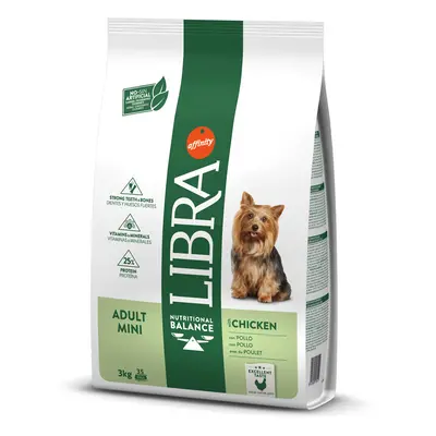 Libra Dog Mini con Pollo Crocchette per cane - Set %: 2 x 3 kg