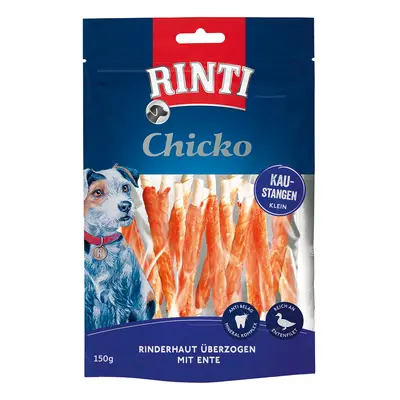 RINTI Chicko Bastoncini da masticare - piccoli Snack per cane - Set %: 18 x 150 g Anatra