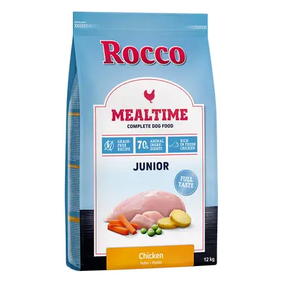 Rocco Mealtime Junior - Pollo Crocchette per cani - 12 kg