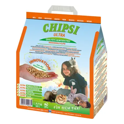 Lettiera per roditori Chipsi Ultra - 2 x 10 l - prezzo top!