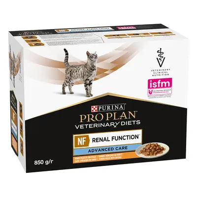 Purina Pro Plan Veterinary Diets Feline NF Renal Advance Care Pollo - 10 x 85 g