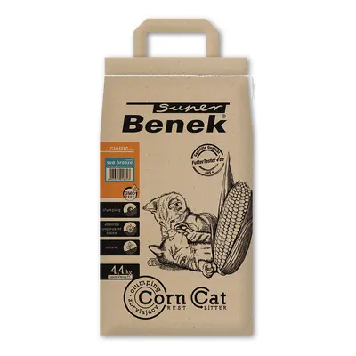 Lettiera Super Benek Corn Cat Brezza Marina - 7 L (ca. 4,4 kg)