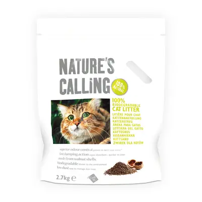 Lettiera Nature's Calling Cat - Set %: 4 x 2,7 kg