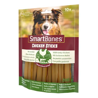 SmartSticks Bastoncini al Pollo Snack per cani - Set %: 3 x 10 pz